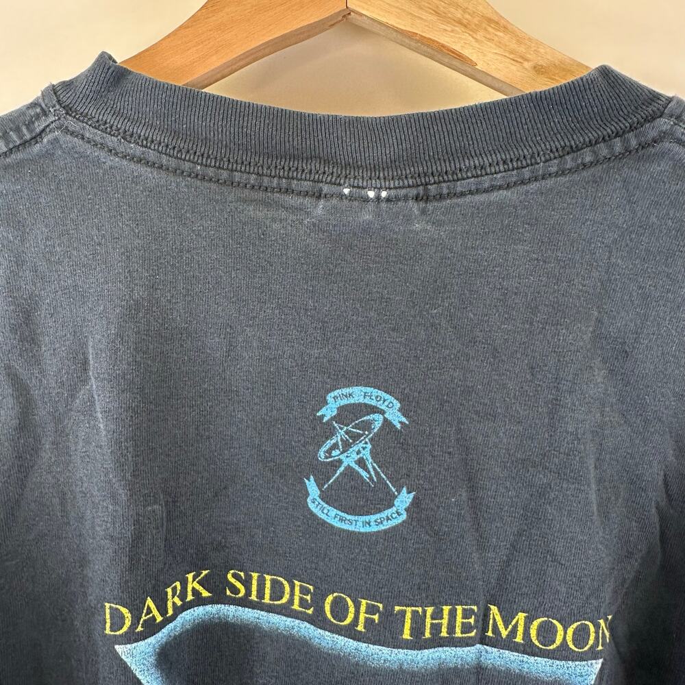 Vintage Pink Floyd Black Short Sleeve Band Tee Graphic Mens Size Small Lot of 2 - Picture 13 of 16